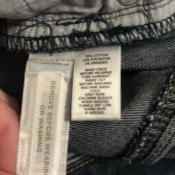 Anne Taylor LOFT Women's Flared Blue Jeans, Sz 14 - Picture 6 of 6